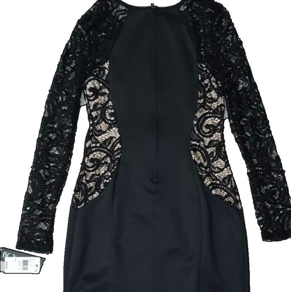 BCX Lace/Sequin Mini Bodycon Dress size 9 Juniors - Picture 9 of 10